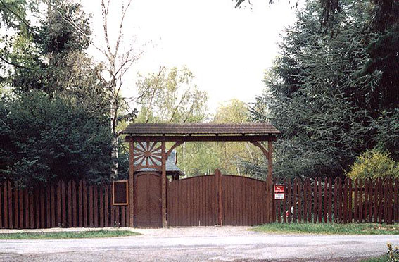 Jeli Arborétum bejárata